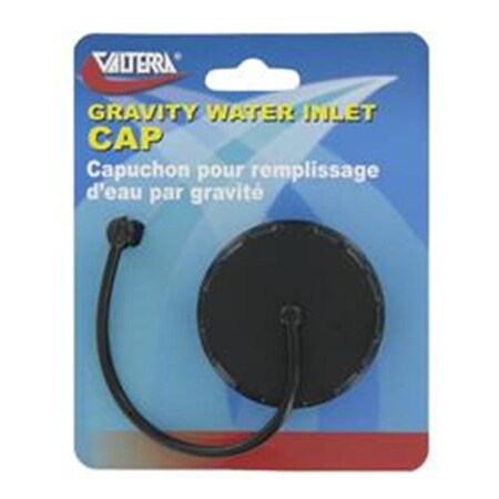 Valterra Fresh Water Inlet Cap- Black V46-A0120SBKVP